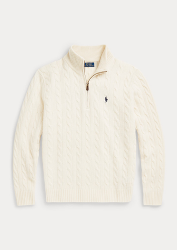 RL|QUARTER ZIP MUSTER