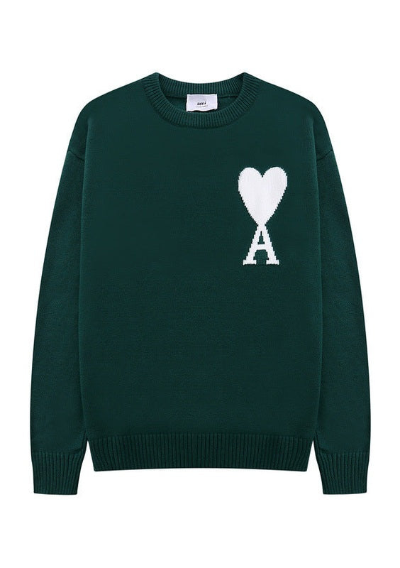 AMI | HEART SWEATER