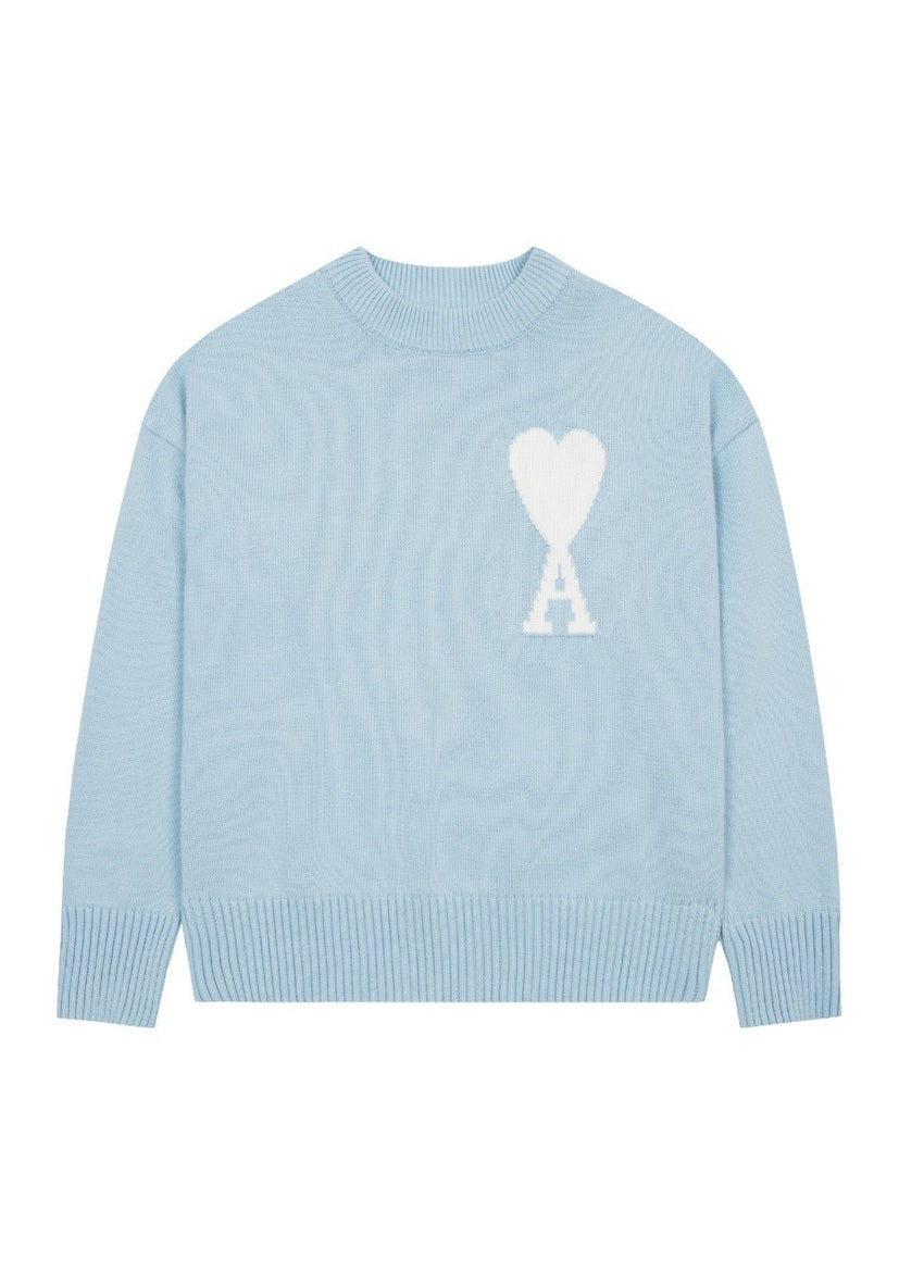 AMI | HEART SWEATER