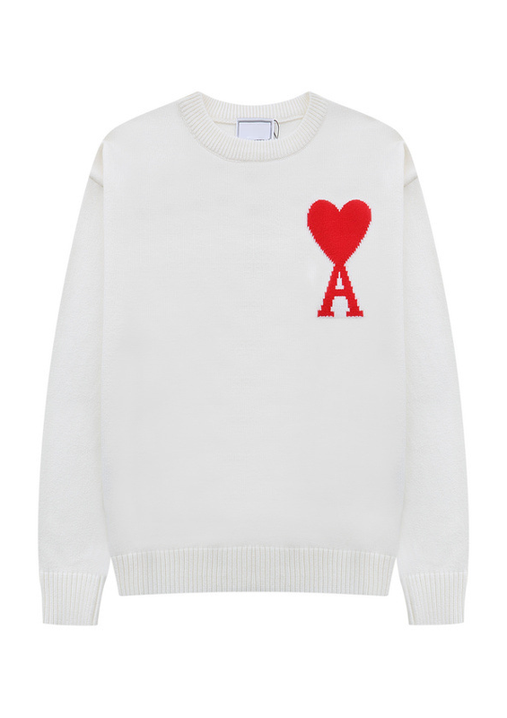 AMI | HEART SWEATER