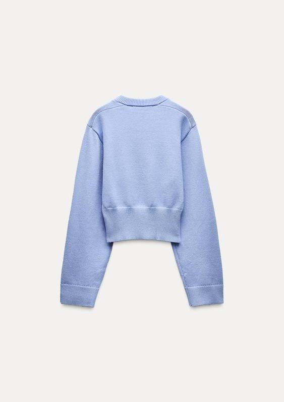 CELINE | CROPPED KNIT SWEATER