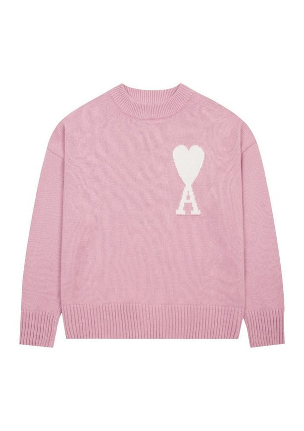 AMI | HEART SWEATER
